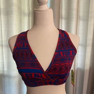 Zumba two sided sports bra